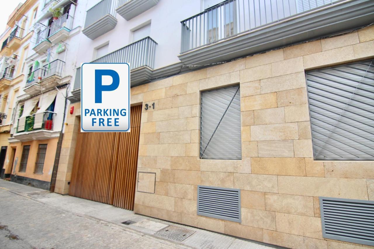 El Consejero De Indias Free Parking By Cadiz4Rentals Kültér fotó